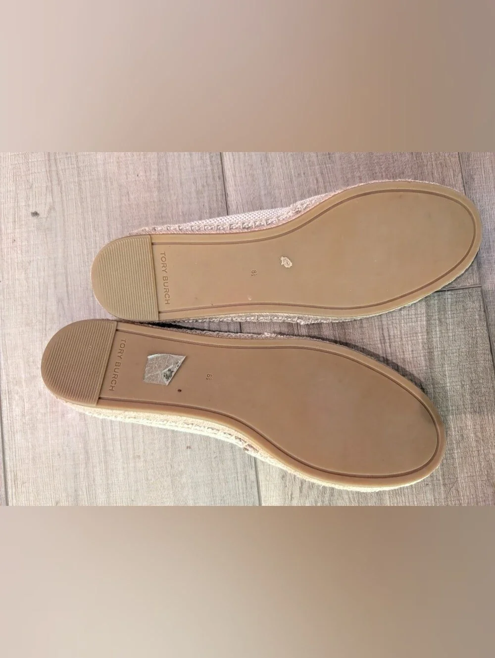 Tory Burch color block flats espadrilles